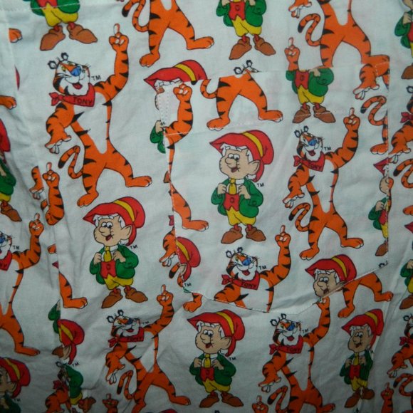 5/$25 Kellogg's Tony the Tiger PJ Pajama Pants Sz Large (W-32) - Picture 5 of 5